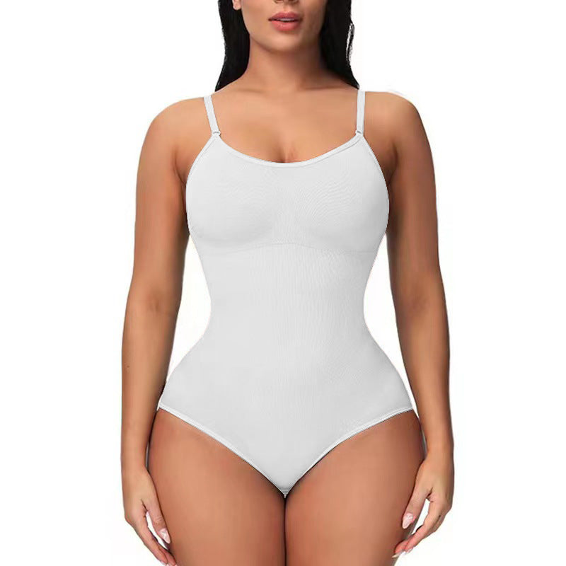 Nylon Slimming Corset Seamless One-piece Waist Girdling Belly Contraction Hip Lifting