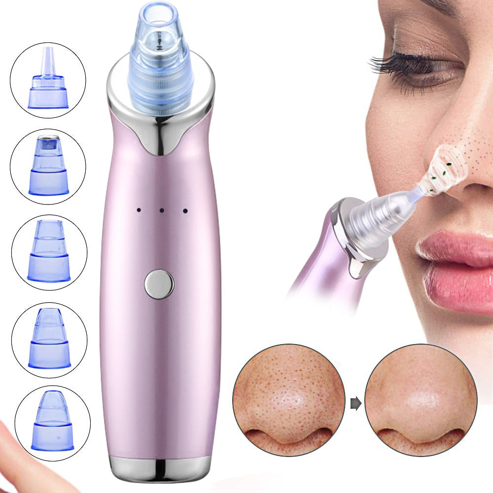 Blackhead Remover Pore Vacuum Suction Diamond Dermabrasion Face Cleaner