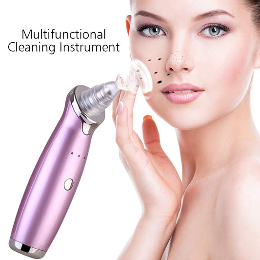 Blackhead Remover Pore Vacuum Suction Diamond Dermabrasion Face Cleaner