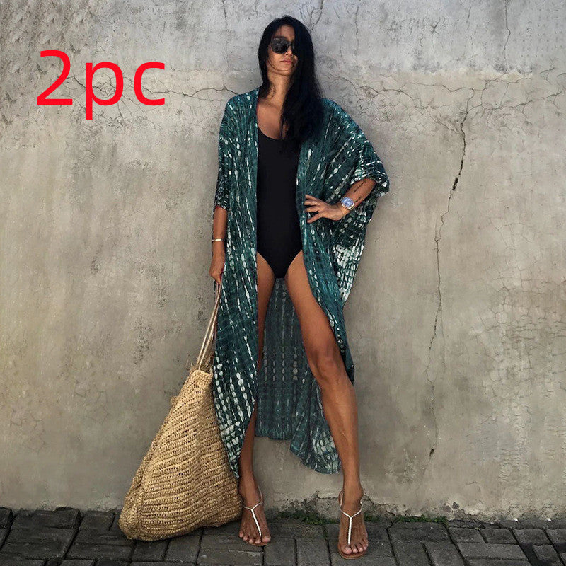 Beach Dress Cover Up Polyester Ladies Sun Protection dress