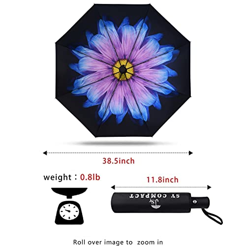 SY Compact Travel Umbrella Windproof Automatic Unbreakable -Factory Direct High Cost-Effective Umbrella