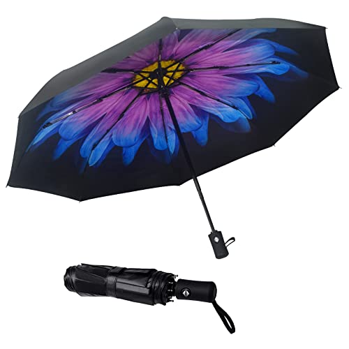 SY Compact Travel Umbrella Windproof Automatic Unbreakable -Factory Direct High Cost-Effective Umbrella