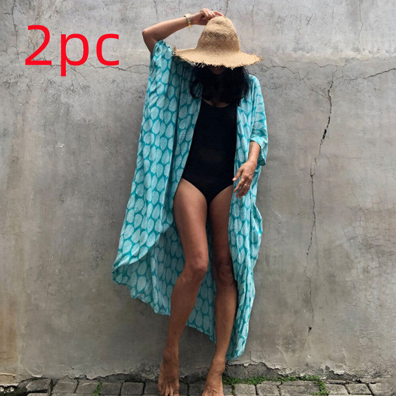 Beach Dress Cover Up Polyester Ladies Sun Protection dress