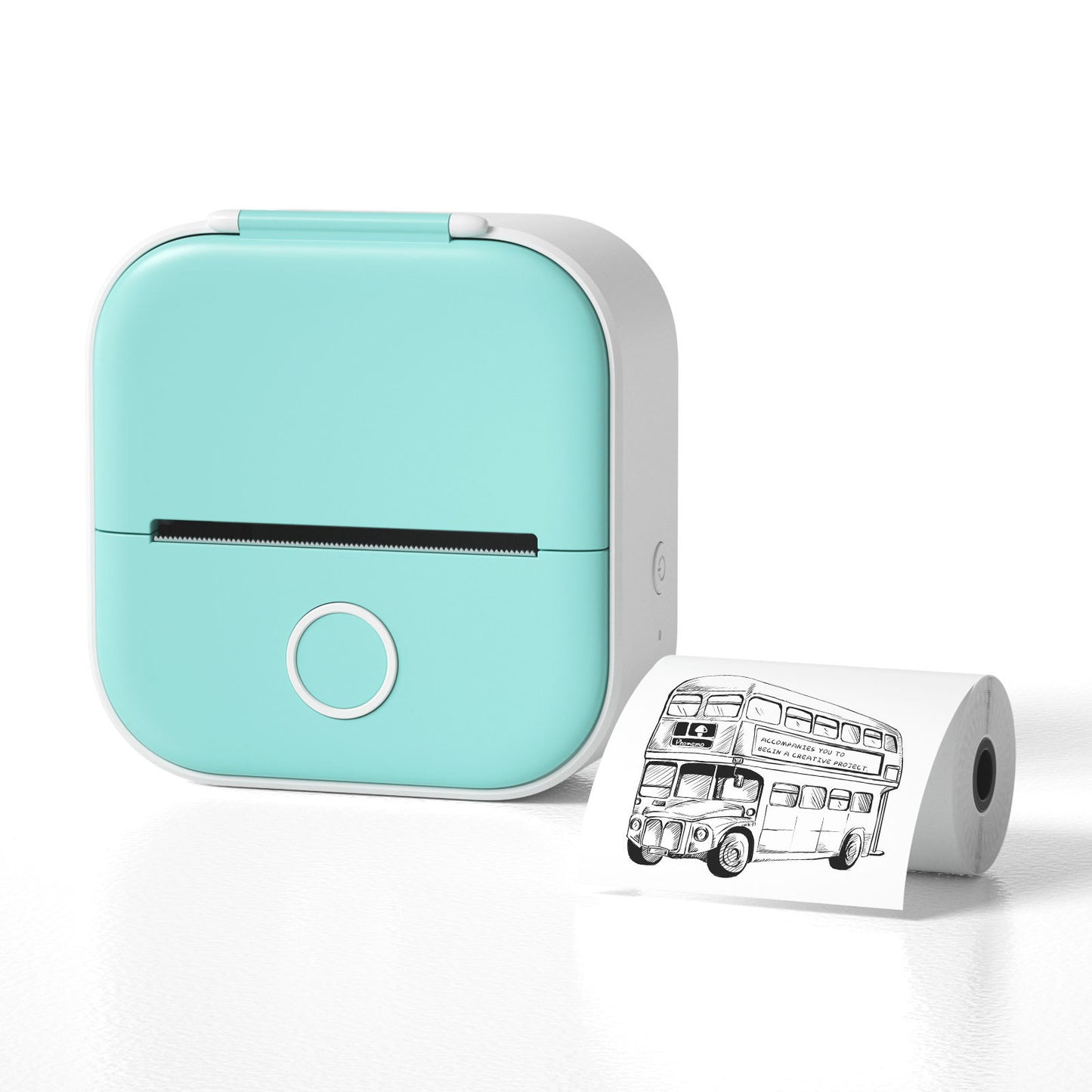 Portable Mini Thermal Label Printer - Bluetooth-compatible