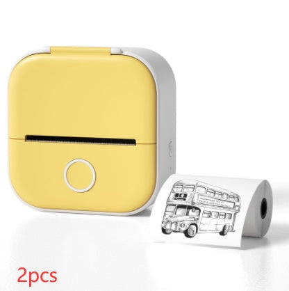 Portable Mini Thermal Label Printer - Bluetooth-compatible