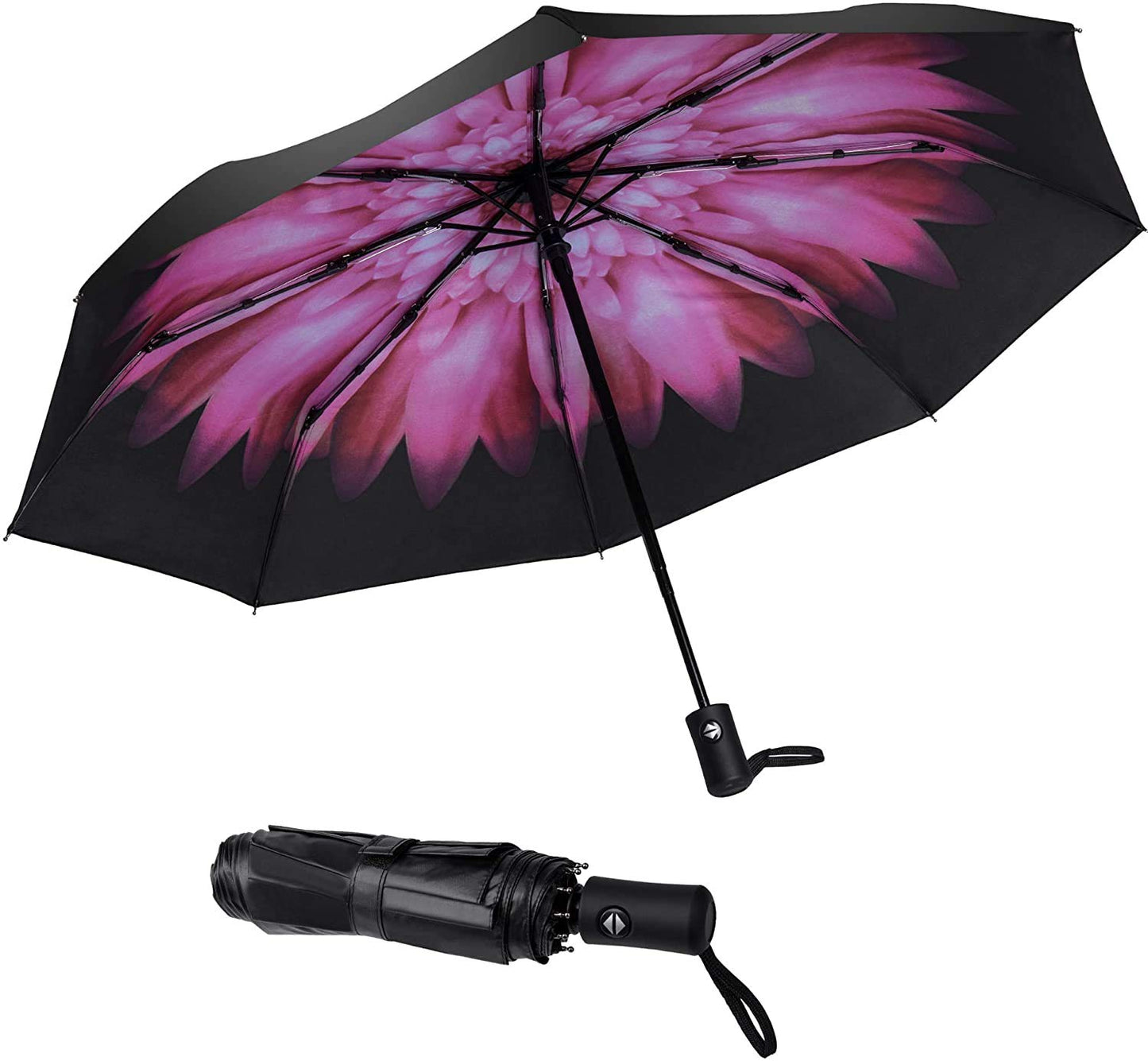 SY Compact Travel Umbrella Windproof Automatic Unbreakable -Factory Direct High Cost-Effective Umbrella