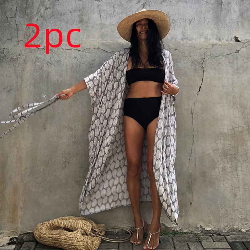 Beach Dress Cover Up Polyester Ladies Sun Protection dress