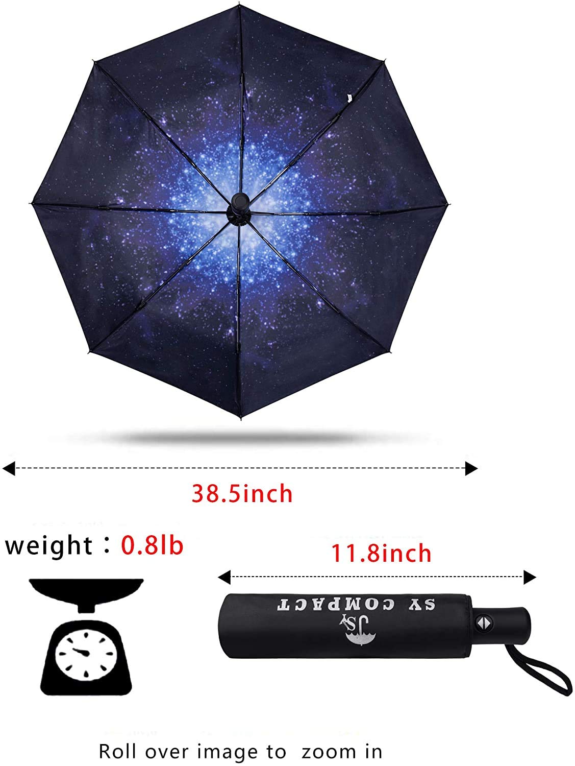 SY Compact Travel Umbrella Windproof Automatic Unbreakable -Factory Direct High Cost-Effective Umbrella