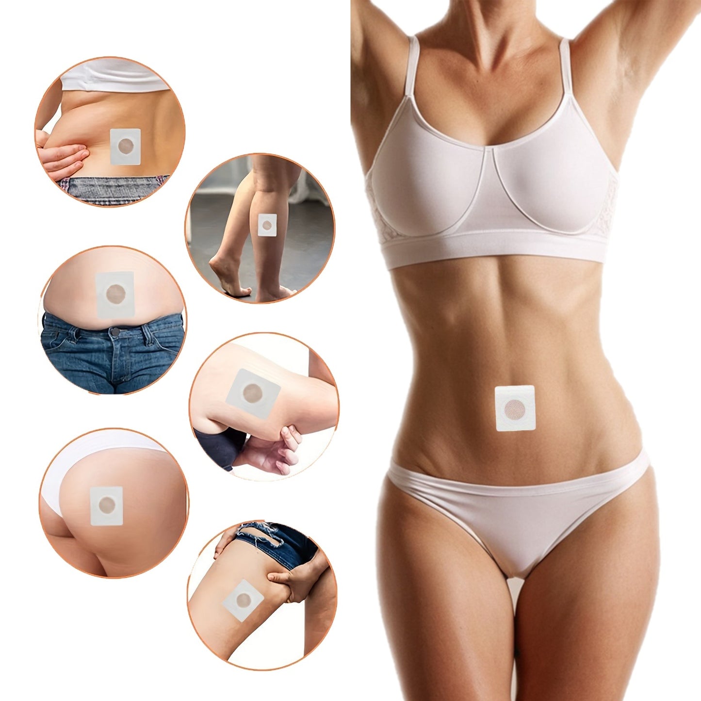 Navel Belly  Patch Abdomen Magnetic Detox Sticker