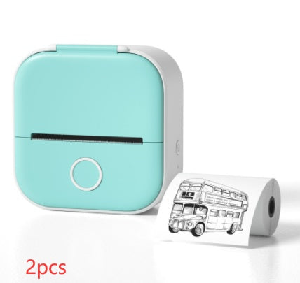 Portable Mini Thermal Label Printer - Bluetooth-compatible