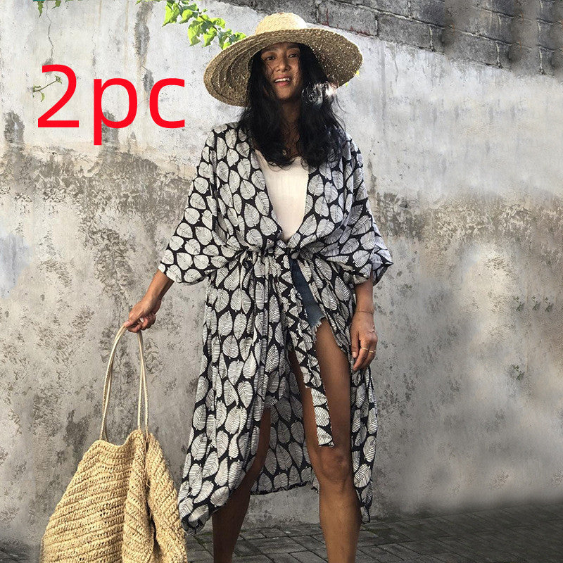 Beach Dress Cover Up Polyester Ladies Sun Protection dress