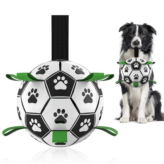 Dog Toy Soccer Ball - For Dogs Outdoor Border Collie Balls For Large Dogs Pet Supplies