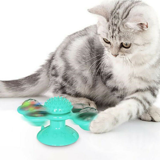 Windmill Cat Toys toothbrush & Massager