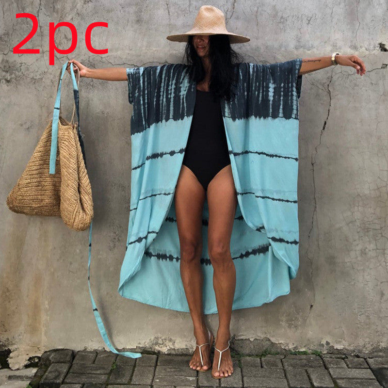 Beach Dress Cover Up Polyester Ladies Sun Protection dress