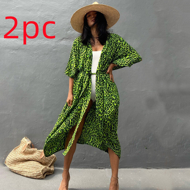 Beach Dress Cover Up Polyester Ladies Sun Protection dress